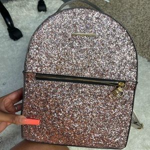 Aldo sparkle mini book bag